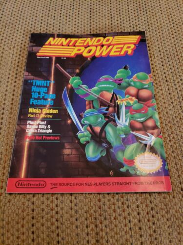 Nintendo Power Magazine Volume 6 May June 1989 rare