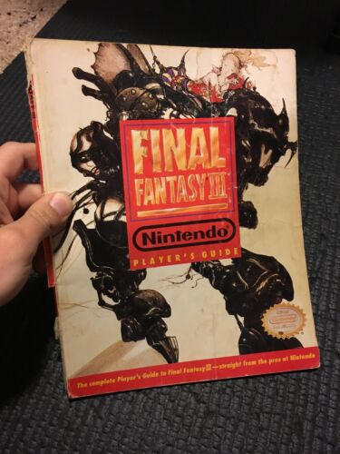 Final Fantasy III 3 (Super Nintendo, SNES) Strategy Guide Rough Shape Read!!