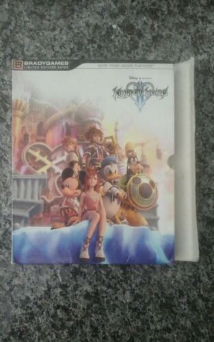 Kingdom Hearts II Strategy Guide Limited Edition for Playstation 2 PS2 BradyGame