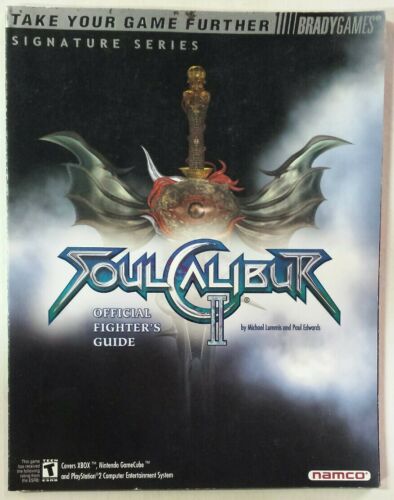 Soul Calibur II Official Fighter's Guide Bradygames Signature Series