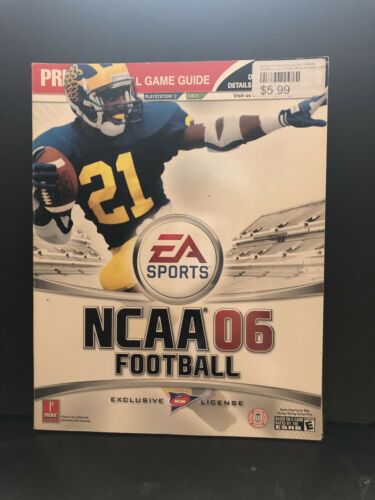 NCAA Football 06 Prima Strategy Guide Book Xbox, PS2