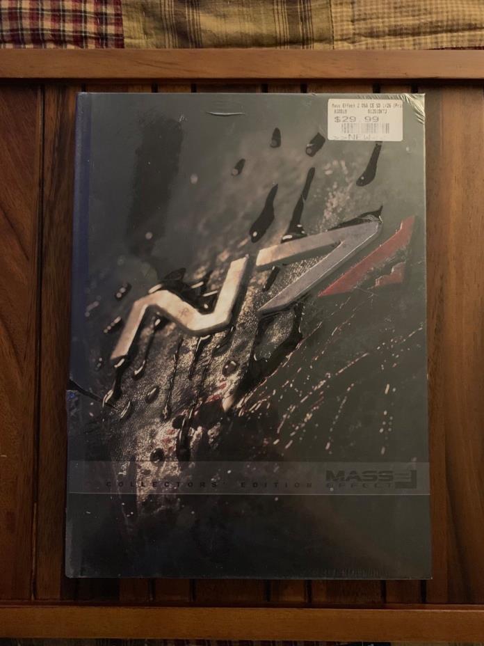 MASS EFFECT 2 COLLECTOR’S EDITION GAME GUIDE HARDCOVER SEALED NEW!!!
