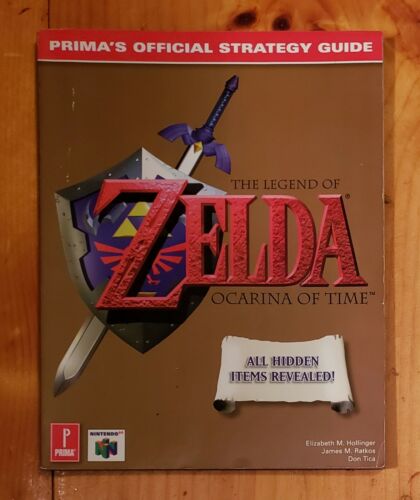 The legend of Zelda ocarina of Time Nintendo 64 version Strategy Guide