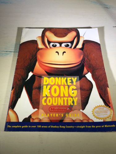 Donkey Kong Country Nintendo Player's Guide NES 1994