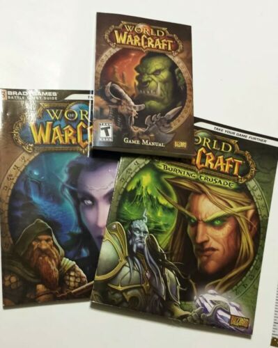 Lot Of 3 World Of Warcraft Softcover Books Used