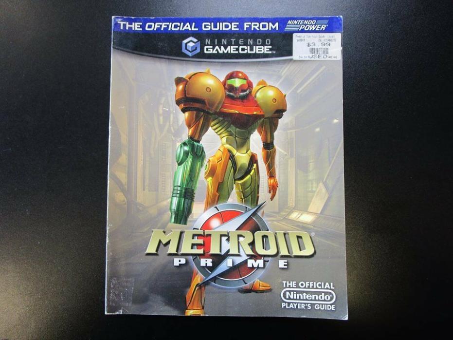 Metroid Prime Nintendo Power Official Player's Guide GameCube Free Shipping