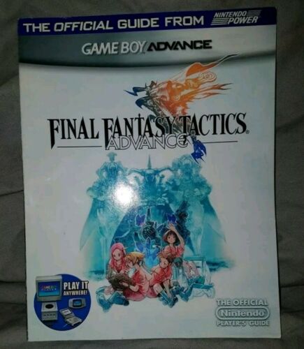 Final Fantasy Tactics Advance Strategy Guide Game Boy Advance- Great Condition!