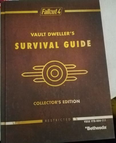 FALLOUT 4 VAULT DWELLERS SURVIVAL GUIDE (COLLECTORS EDITION) BETHESDA (PRIMA) HC