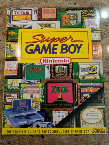 Super Game Boy Nintendo Guide - Very Good