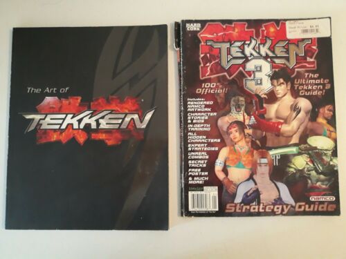 The Art of Tekken 10th Anniversary Art Book & Tekken 3 Strategy guide Two Books