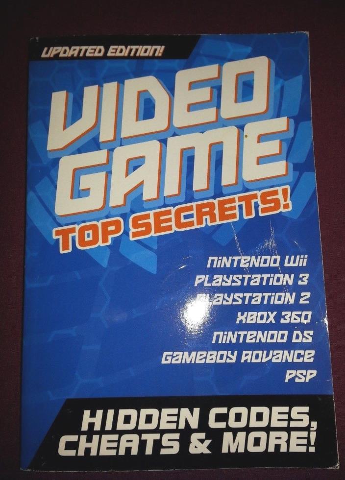 video game top secrets book- Xbox, Wii, Playstation 2,3 and more