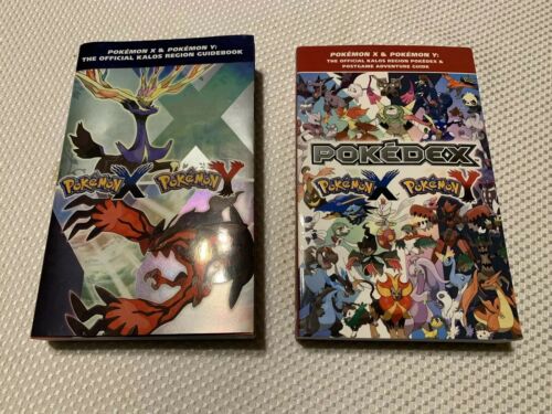Pokemon X and Y Official Kalos Region Pokedex & Postgame Adventure Guides