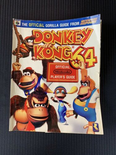 N64 Nintendo Power Official Gorilla Guide Donkey Kong 64 Player's Guide 1999
