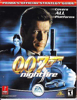 007 Nightfire Prima's Official Strategy Guide - used