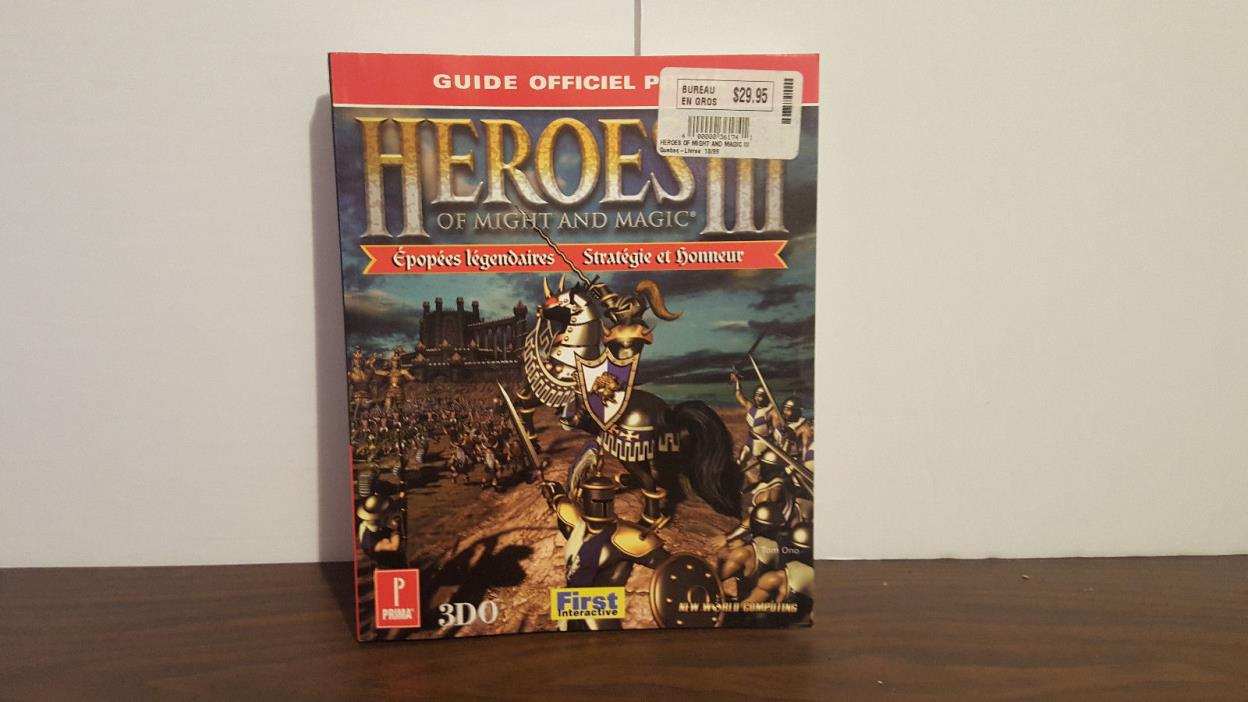 Heroes of might and magic III  FRENCH strategy guide