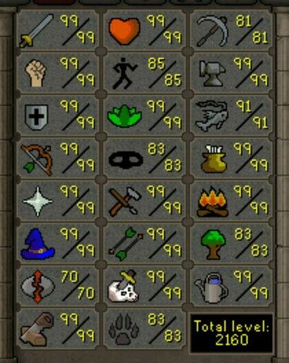 (Old school runescape) osrs max main account