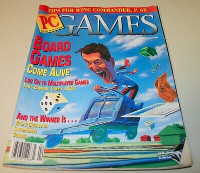 PC Games MS-DOS Entertainment Computer Video Game Magazine March / April 1991