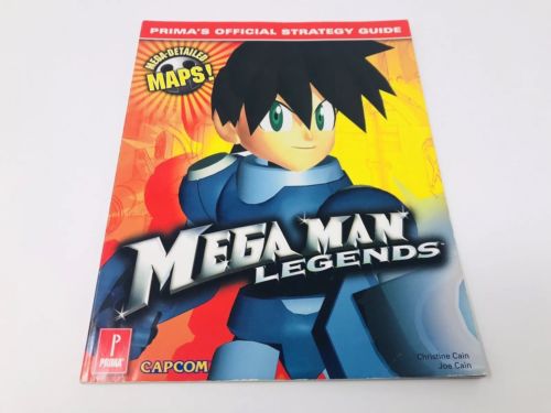 Mega Man Legends 1 Prima Official Strategy Guide Book 1998