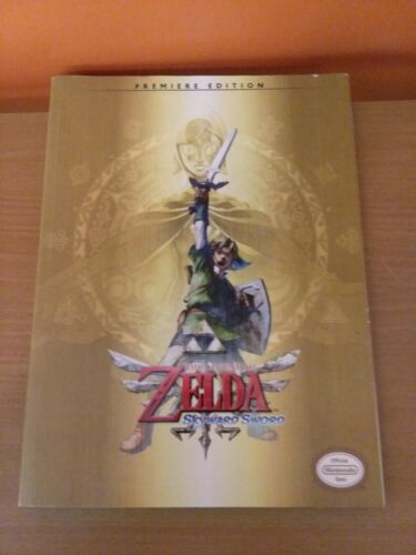Legend Of Zelda Skyward Sword Premiere Edition Strategy Guide Hint Book Prima