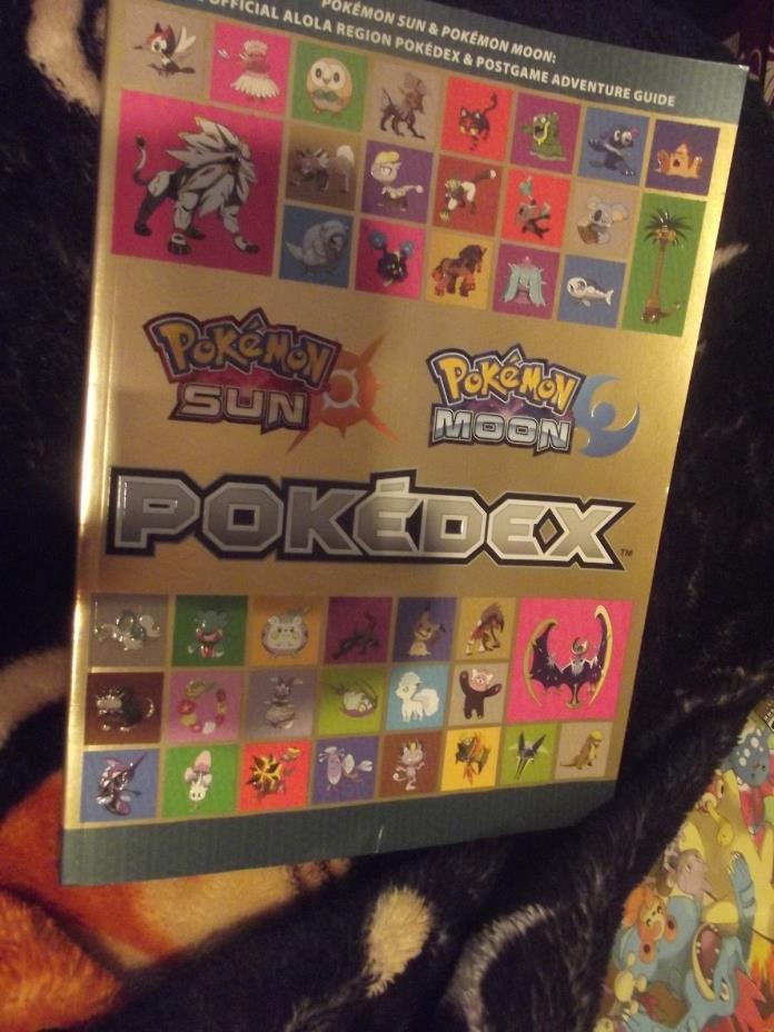 Pokemon Pokedex Sun / Moon ~ Nintendo 3DS Guide ~ Book Only ~ Gently Used
