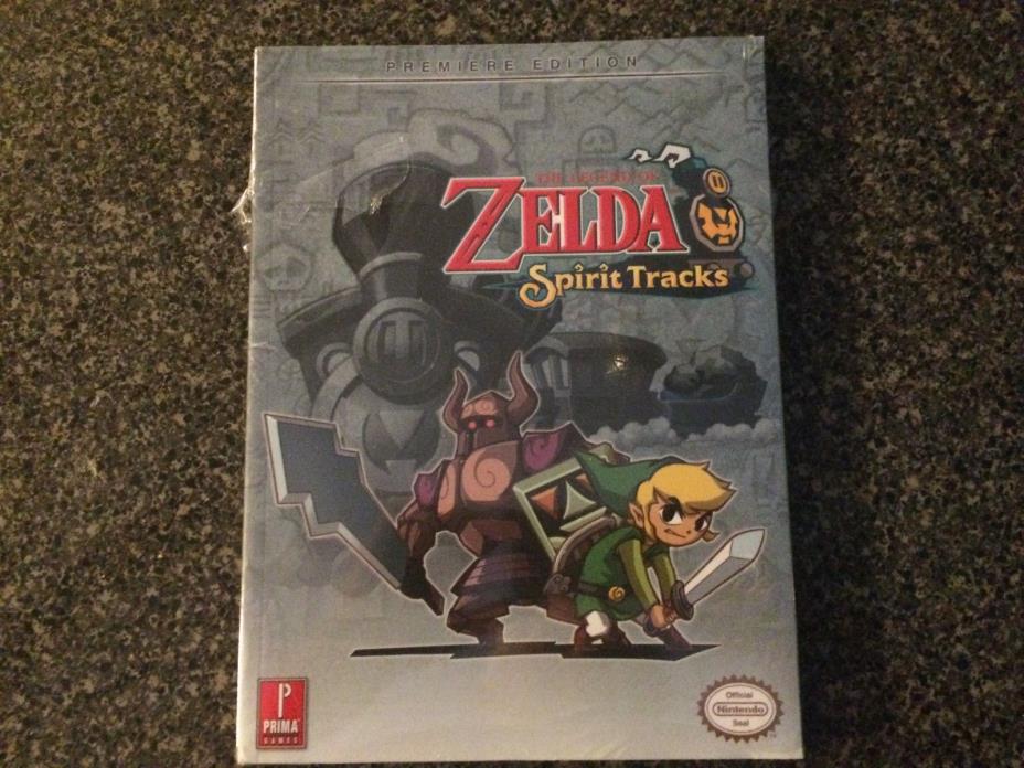 The Legend of Zelda: Spirit Tracks Prima Strategy Guide- Factory Sealed