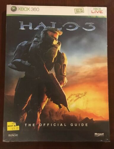 Halo 3 Official Strategy Guide Book Xbox 360 Brand New Sealed