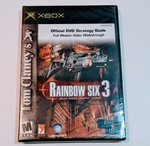 Tom Clancys Rainbow Six 3 Xbox Official DVD Strategy Guide Walkthrough