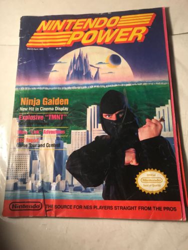 Nintendo Power Magazine Volume #5 March April 1989 w/ Out Poster