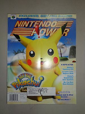 Nintendo Power Magazine November 2000 Vol 138 Hey You Pikachu N64 Spider-Man