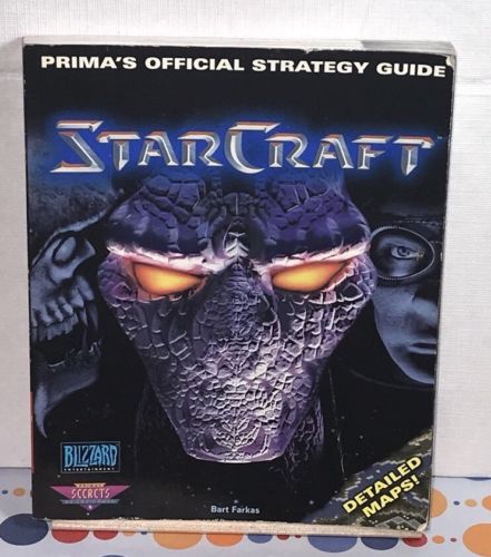 StarCraft Prima's Official Strategy Guide Blizzard Bart Farkas Interstellar War