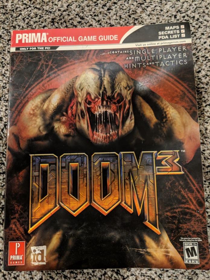 Doom 3 Prima Games Strategy Game Guide for PC