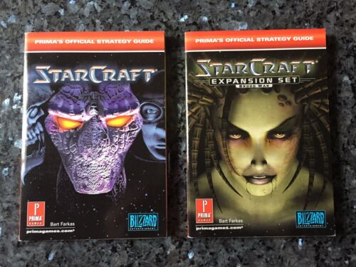 Starcraft & Brood War Expansion Set - Official Prima Strategy Guides