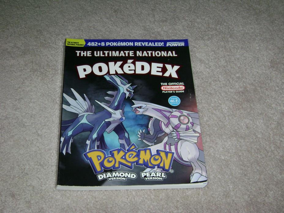 OFFICIAL NINTENDO POWER THE ULTIMATE NATIONAL POKEDEX..**BRAND NEW**!!!!!