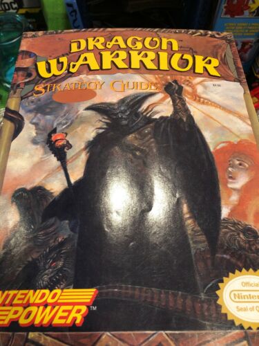 Dragon Warrior I NES Nintendo Power Strategy Guide Player's Hint Book 1989