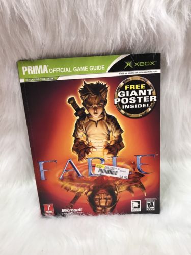 FABLE OFFICIAL GAME GUIDE (PRIMA GAMES) XBOX PAPERBACK BOOK