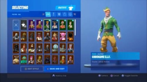 Selling Fortnite Account (Rare OG Skins season 2- season 7 battlepass)