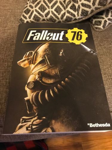 Fallout 76 Official Strategy Survival Guide Paperback Book Free Shipping