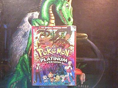 Pokemon Pokedex Official Platinum Version Guide book for Nintendo DS