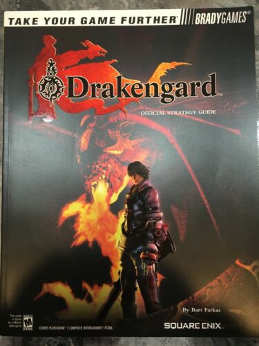 Drakengard Brady Games PlayStation 2 Strategy Guide Book