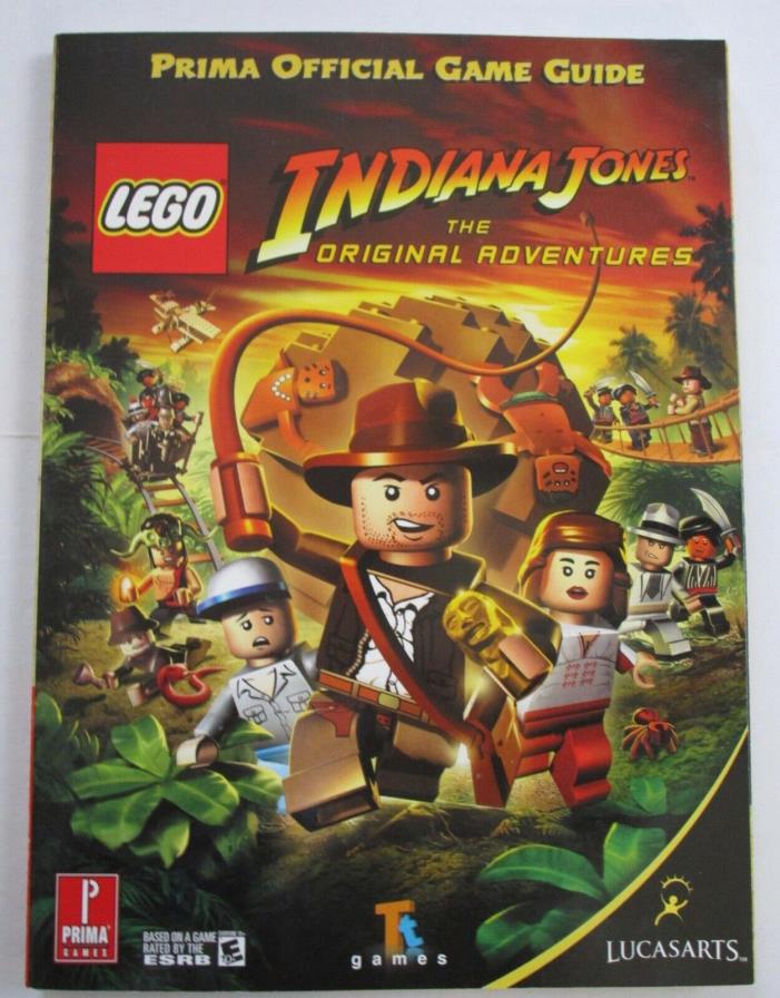 Lego Indiana Jones The Original Adventure Prima Official Game Guide