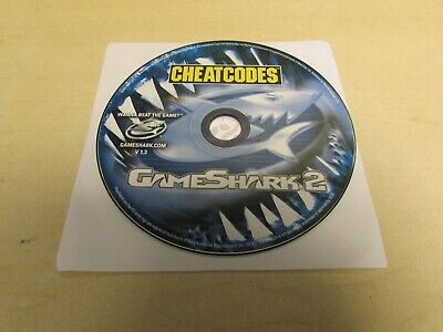 Playstation 2 PS2 Gameshark V 1.3 Cheat Code Disc Great Condition used