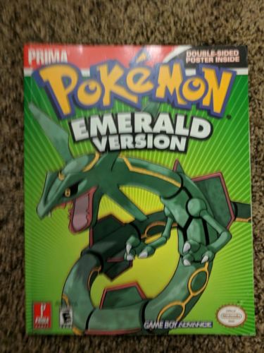POKEMON EMERALD VERSION PRIMA OFFICIAL STRATEGY GAME GUIDE great condition