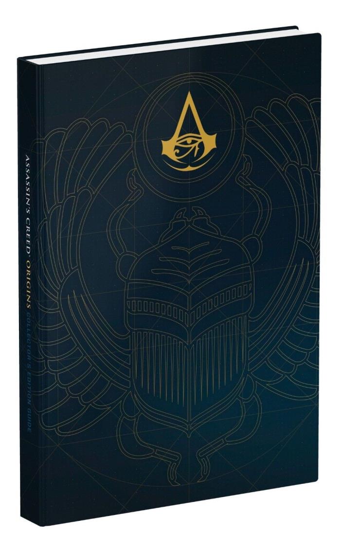 Assassins Creed Origins Strategy Guide Collectors Edition sealed