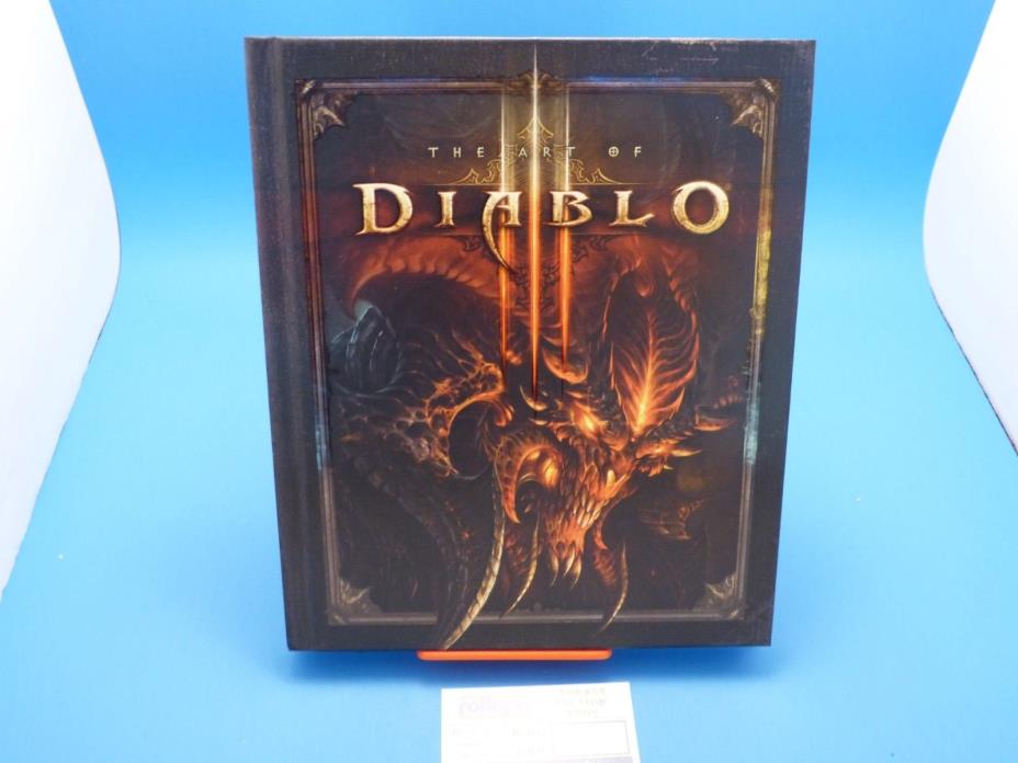 The Art of Diablo III Hard Cover Blizzard Gaming Guide