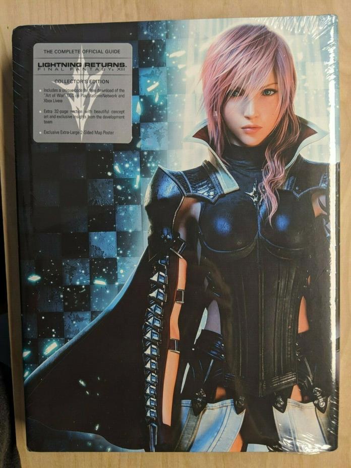 Lightning Returns Collector's Edition Guide Hard Cover New Sealed Mint