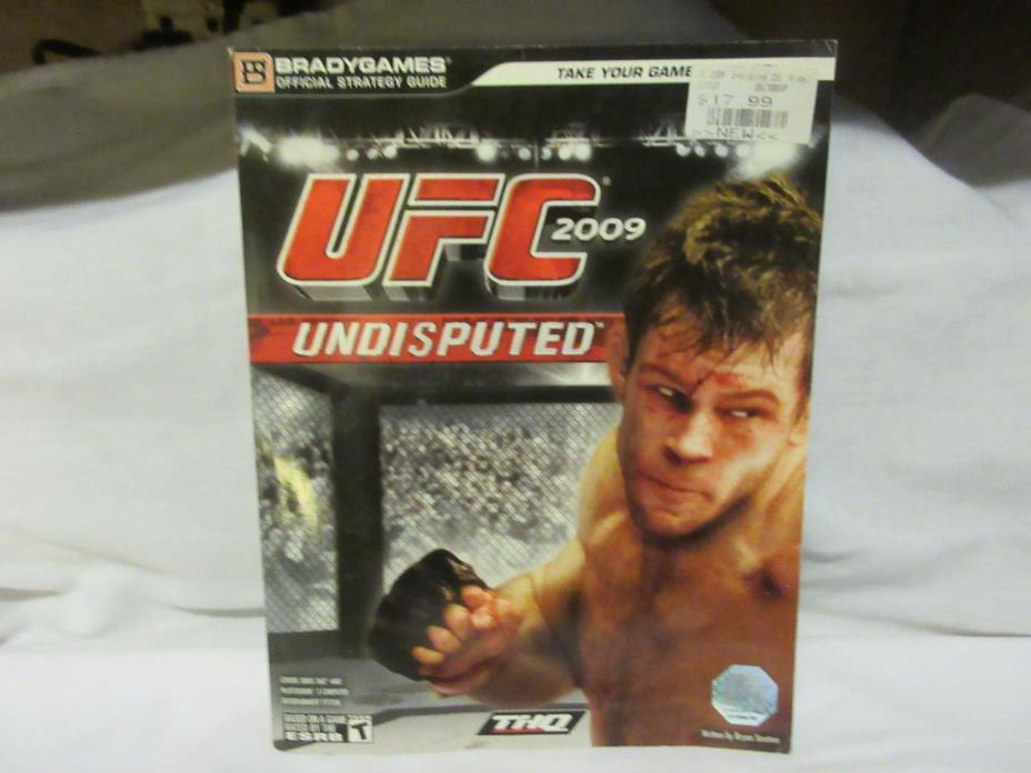 UFC UNDISPUTED 2009 Bradygames Official Strategy Game Guide