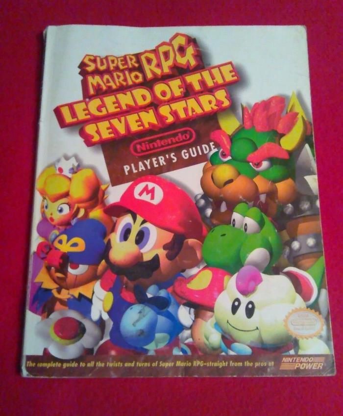 Super Mario RPG Legend of the Seven Stars Nintendo Power Player's Guide (1996)