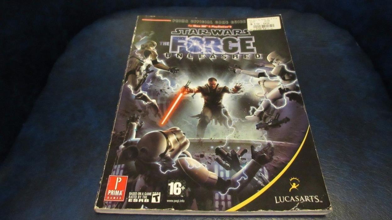 Star Wars The Force Unleashed Strategy Guide By Prima