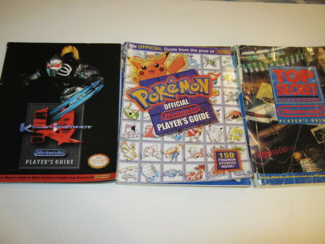Vintage Nintendo - 8 Strategy Guides - in varied condition as described