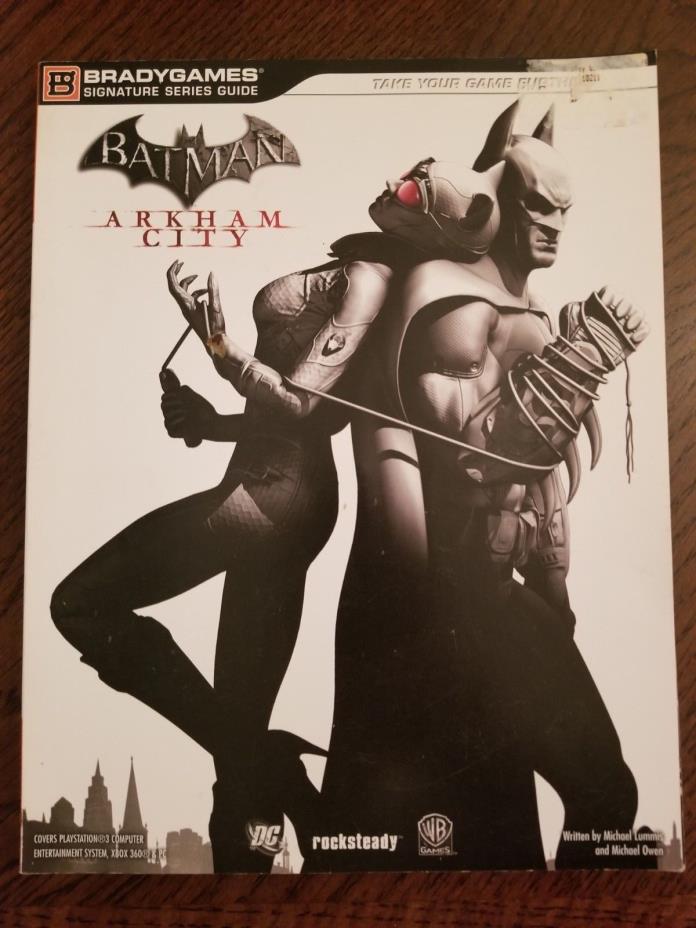 Bradygames Batman Arkham City Signature Series Strategy Game Guide